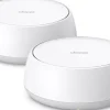 Access Point TP-Link TP-Link DECO BE251-PACK siatkowy system wi-fi Dual-band 2.4 GHz/5 GHz Wi-Fi 7 802.11be Biały 2 Wewnętrzne