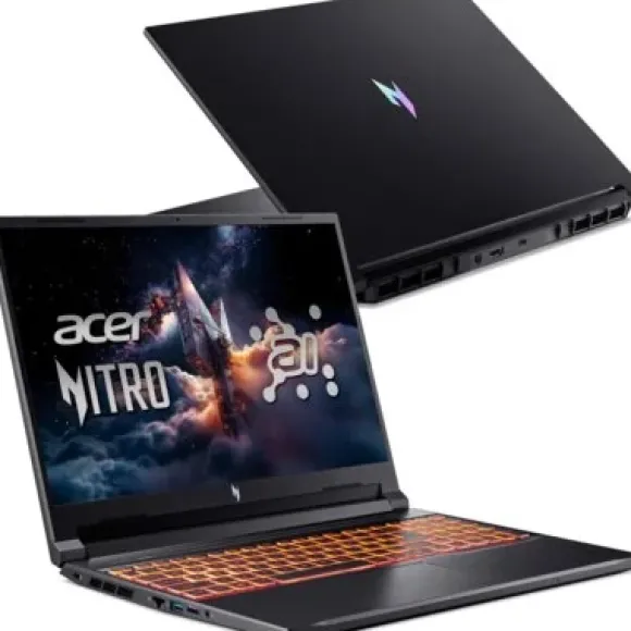 ACER Nitro V 16 AI ANV16-42 16" IPS 180Hz R5-240 16GB RAM 1TB SSD GeForce RTX4050 DLSS 3 Windows 11 Home NH.QZ0EP.005