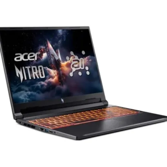 ACER Nitro V 16 AI ANV16-42 16" IPS 180Hz R7-260 16GB RAM 1TB SSD GeForce RTX5070 DLSS 4 Windows 11 Home NH.QYYEP.003