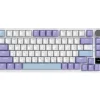 Ajazz AK820 Pro Flying Fish Switch Biało-fioletowy AK820PRO-FF-PWB