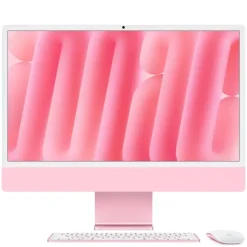 Apple iMac Apple M M4 59,7 cm (23.5") 4480 x 2520 px All-in-One PC 24 GB 512 GB SSD macOS Sequoia Wi-Fi 6E (802.11ax) Różowy