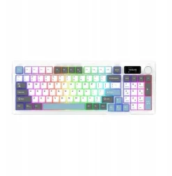 AQIRYS Klawiatura mechaniczna 96%/95 klawiszy przewodowa ATRIA white