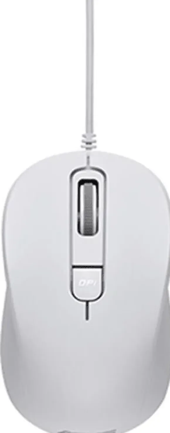 Asus mysz przewodowa MU101C biała 90XB05RN BMU010