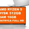 Asus Vivobook Go 15 / E1504FA-WH56 / Ryzen 5 / 16GB / 512GB / Radeon Graphics / Win 11 / Srebrny
