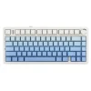 AULA - F75 Wireless Mechanical Keyboard Gradient Blue Side-Engraved AF75GBSPSV