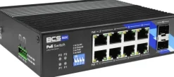 BCS-B-ISP08G-2SFP BCS switch PoE 8 portowy szyna DIN BCS-B-ISP08G-2SFP