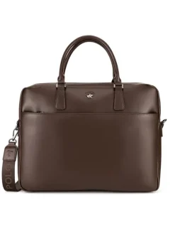 Beverly Hills Polo Club Torba na laptopa CWBEO-BHPC-L-016-07. Brązowy ciemny