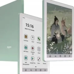BIGME Czytnik e-booków B6 6" Podświetlany ekran, Wi-Fi Zielony