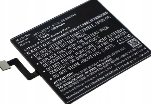 Cameron Sino Amazon Kindle Paperwhite 10th 58-000246 1500mAh 5.70Wh Li-Polymer 3.8V CS-ABD940SL