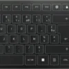 CHERRY KW 9100 SLIM klawiatura RF Wireless + Bluetooth AZERTY Francuski Czarny