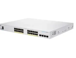 Cisco CBS250-24P-4X-EU-RF łącza sieciowe Zarządzany L2/L3 Gigabit Ethernet (10/100/1000) Srebrny CBS250-24P-4X-EU-RF