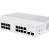 Cisco CBS250-16T-2G Zarządzany L2/L3 Gigabit Ethernet (10/100/1000) Srebrny CBS250-16T-2G-EU-RF