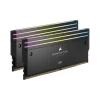 CORSAIR DOMINATOR TITANIUM RGB 48GB 2x24GB DDR5 7200MT/s DIMM Unbuffered 36-46-46-116 OC PMIC XMP 3.0 Black Heatspreader 1.4V