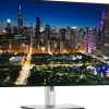 DELL UltraSharp U3225QE monitor komputerowy 80 cm (31.5") 3840 x 2160 px 4K Ultra HD LCD Czarny, Srebrny