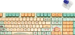 Ducky x Dimanche One 2 Pro Gaming Tastatur, Peter Pan - Varmilo V2 Iris US DKON2208S-JTWPHZZW2