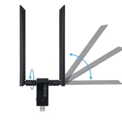 Dwuzakresowy Adapter WiFi na USB 3.0 AC-1200Mbps Karta Sieciowa
