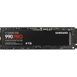 Dysk SSD Samsung 990 PRO 4TB M.2 2280 PCI-E x4 Gen4 NVMe (MZ-V9P4T0BW)