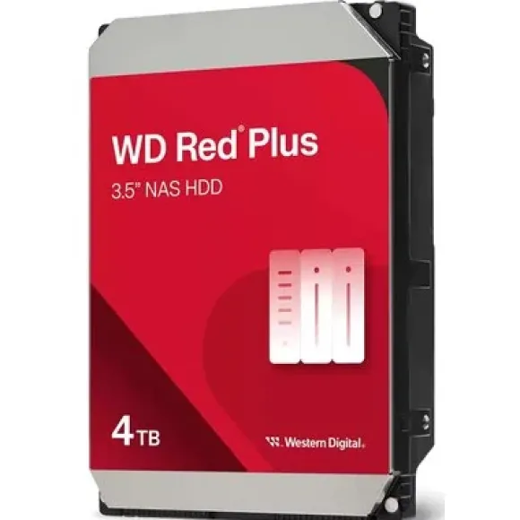 Dysk HDD WD Red Plus WD40EFPX (4 TB ; 35 ; 258 MB)