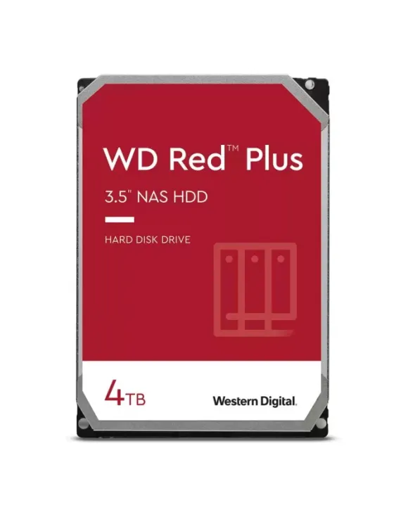 Dysk HDD WD Red Plus WD40EFPX (4 TB ; 35 ; 258 MB)