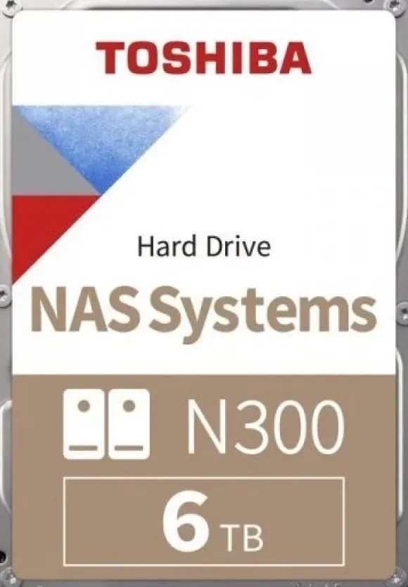Dysk Toshiba N300 MN10ADA600S 6TB 3,5'' 7200 512MB SATA III NAS BULK MN10ADA600S