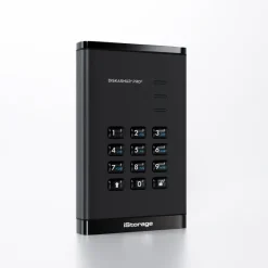 Dysk zewnętrzny HDD iStorage diskAshur PRO3 HDD zewnętrzny dysk twarde 2 TB USB Type-C 3.2 Gen 1 3.1 Gen 1 Czarny IS-DAP3-256-2000-F