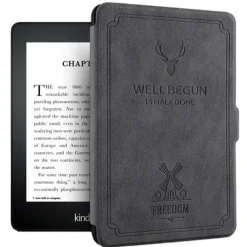 Etui futerał Smart Motto do Kindle Paperwhite 1/2/3 (Szare)