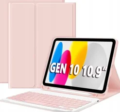 Etui Klawiatura Apple Ipad 10.9 Gen 10 2022 A2696 | Różowy