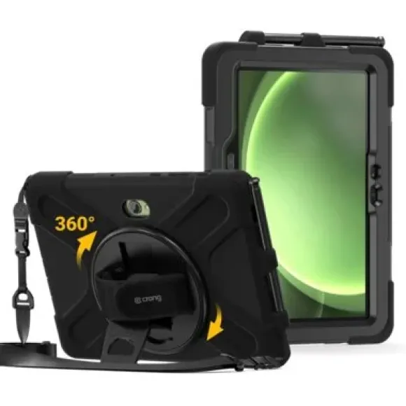 Etui na Samsung Galaxy Tab Active5 Pro CRONG Defender Plus Czarny