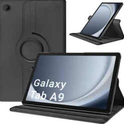Etui Obrotowe 360 do Samsung Galaxy Tab A9 8.7 X110/X115 (Czarne)
