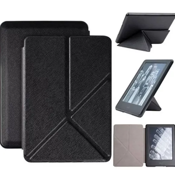 Etui Składane Origami Na Czytnik Kindle 10 6" Czarne