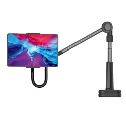 Fixed Uchwyt biurkowy Relax do smartfonów / tabletów od 7'' do 13", czarny
