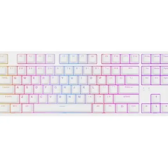 Genesis Thor 404 TKL Kailh Brown RGB biała