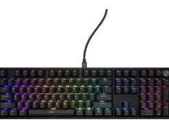 Genesis Thor 404 US RGB Gateron Yellow Pro Czarny