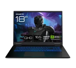 Gigabyte Gaming A18 3THK3EEC94SD 18" 165Hz R7 260 16GB RAM 1TB Dysk SSD RTX5050 DLSS4 Czarny Funkcje AI