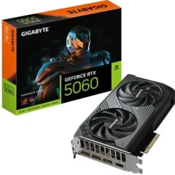 GIGABYTE GeForce RTX 5060 Windforce OC 8GB DLSS 4 9VN5060WO-00-G10