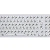 Glorious Gaming GMMK 2 klawiatura USB US English Biały GLO-GMMK2-96-RGB-ISO-W