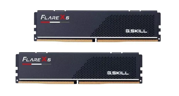 G.SKILL FLARE X5 AMD DDR5 2X16GB 6000MHZ CL30 EXPO BLACK F5-6000J3038F16GX2-FX5