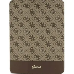 Guess GUFC11PS4SGW iPad 10.9" brązowy/brown 4G Stripe Allover