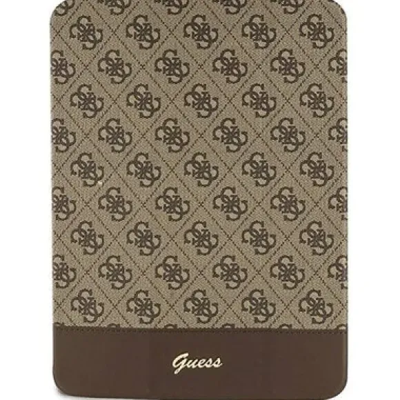 Guess GUFC11PS4SGW iPad 10.9" brązowy/brown 4G Stripe Allover