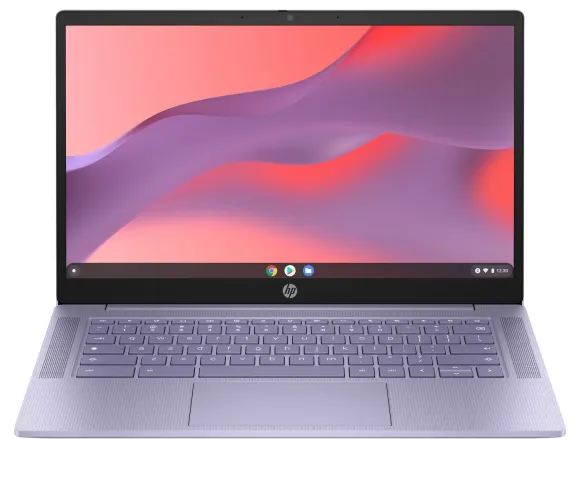 HP Chromebook 14a-nf0203 / A1WS6UA / Intel N100 / 4GB / 128GB USF / Intel HD / HD / Chrome OS / Fioletowy A1WS6UA