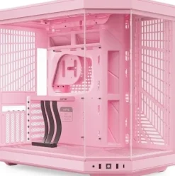 Hyte Y70 Midi-Tower, Tempered Glass- Strawberry Milk