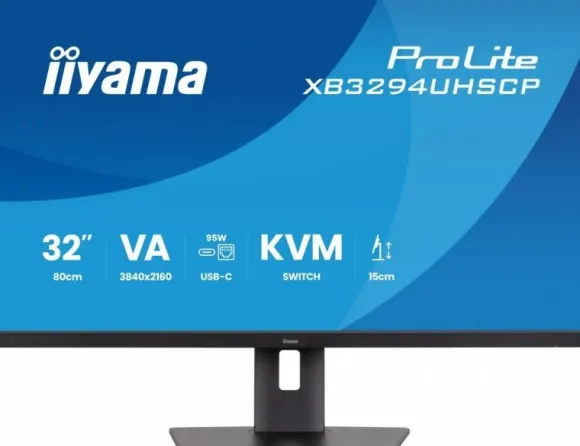 iiyama ProLite XB3294UHSCP-B1 32" 4K VA LED