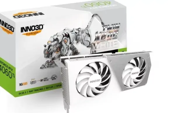 INNO3D GeForce RTX 4060 Ti Twin X2 OC WHITE 16GB