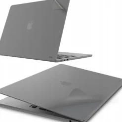JCPAL MacGuard Folia do MacBook Air 13 M2 / M3 - Srebrne (Silver)