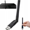 Karta Sieciowa Adapter WiFi USB Antena Wi-Fi do Tunera Dekodera DVB-T2 HEVC Zenwire WD-1516