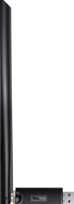 Karta sieciowa Baseus Adapter WiFi Baseus FastJoy 650Mbps czarny