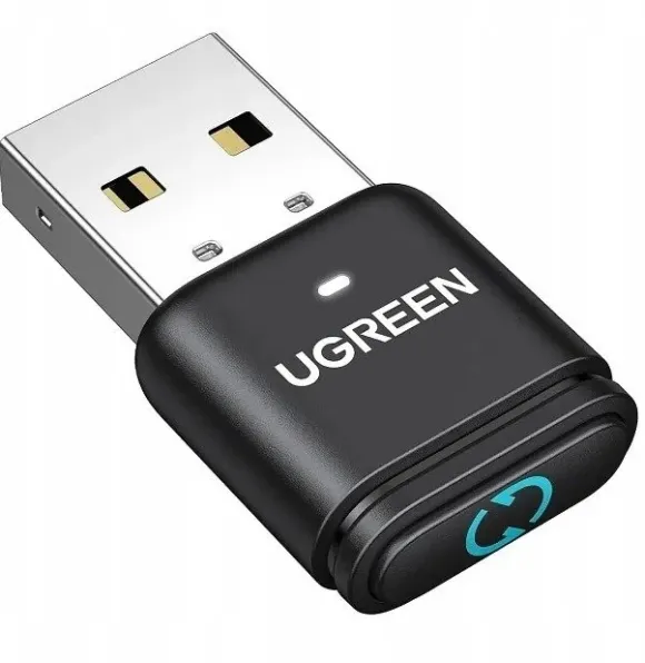 Karta sieciowa Ugreen Bezprzewodowy Bluetooth 5.3 adapter USB-A z myszą samochodową 6941876239948