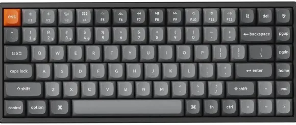 Keychron K2 Max 75% Banana Switch Black