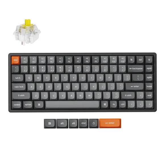 Keychron K2 Max 75% Banana Switch Black