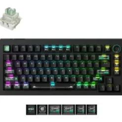 KEYCHRON Lemokey L5 HE Magnetic Switch Custom Gaming Cyber